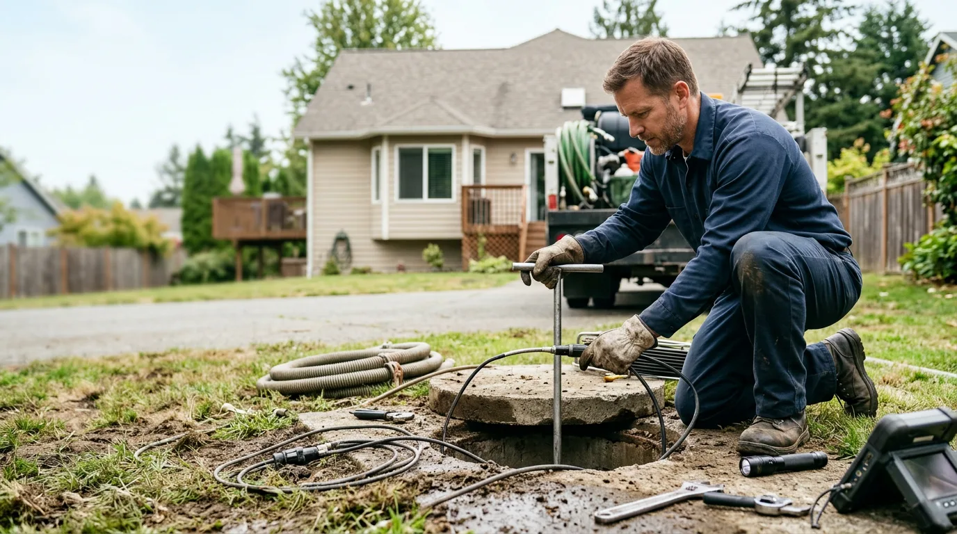 Septic Tank Pumping in Lower Peach Tree, AL